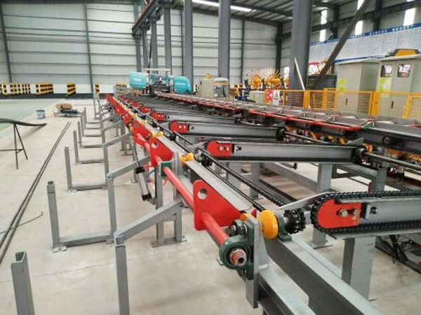 數控鋸切套絲（sī）打磨液壓剪切生產線廠家